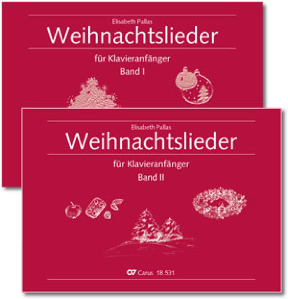 Weihnachtslieder für Klavieranfänger II